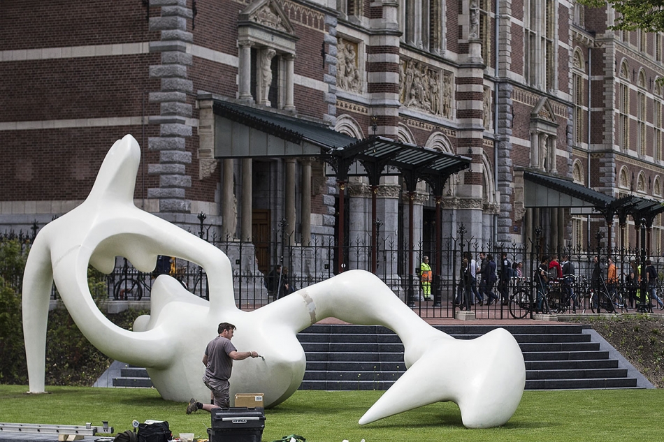 Onwijs Nieuw Kunstwerk Rijksmuseum - Large Reclining Figure van Henry UV-27